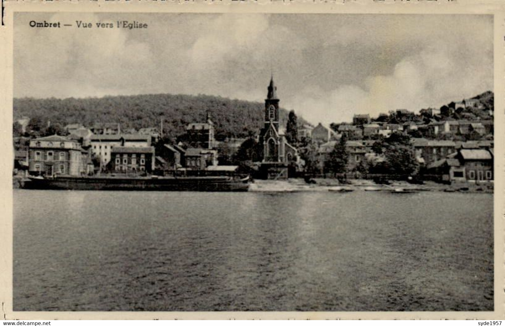 OMBRET   Vue Vers L'église édition Tomballe - Amay