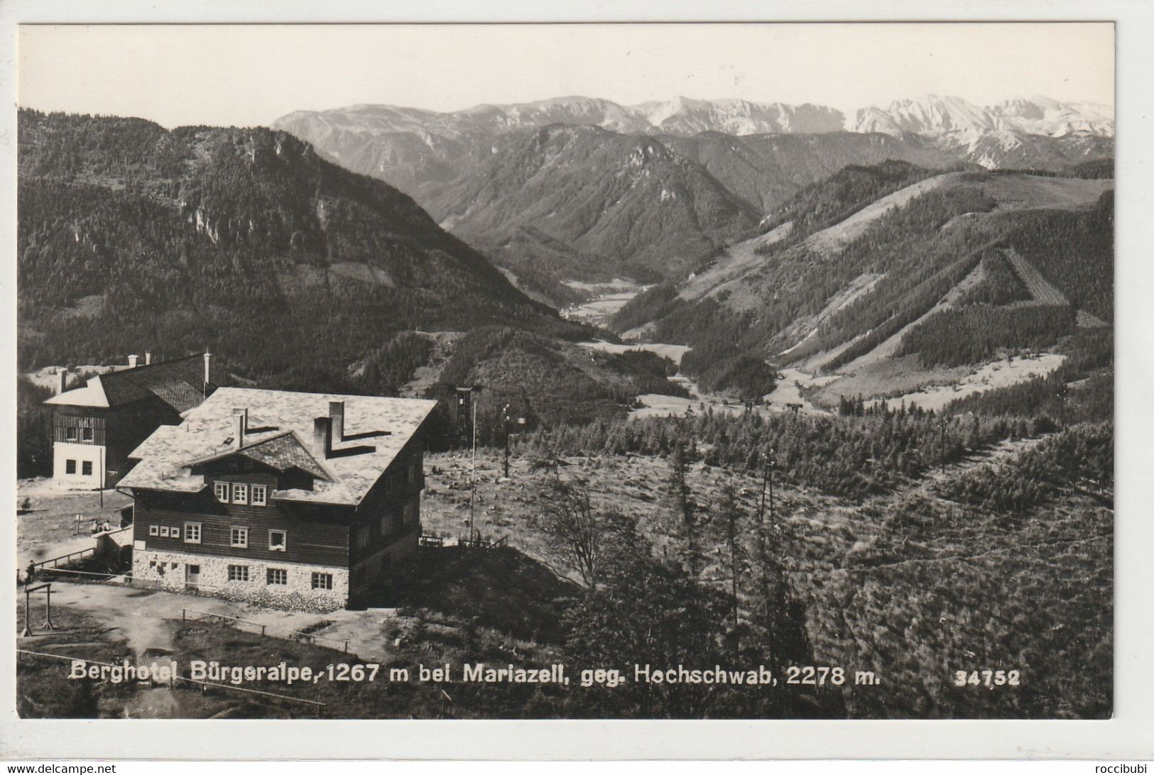 Berghotel "Bürgeralpe" Bei Mariazell Gegen Hochschwab, Steiermark, Österreich - Mariazell