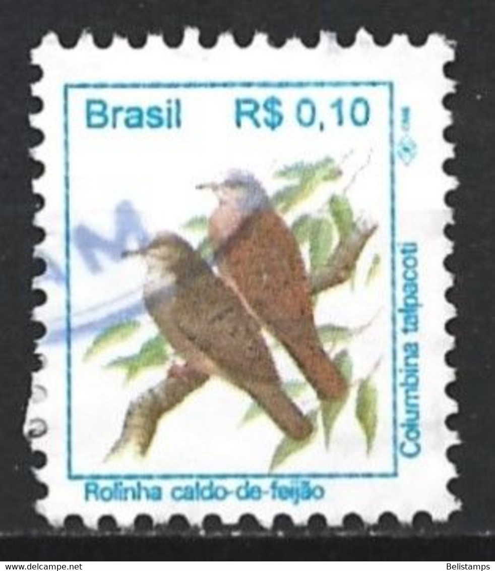 Brazil 1995. Scott #2487 (U) Bird, Columbina Talpacoti - Used Stamps