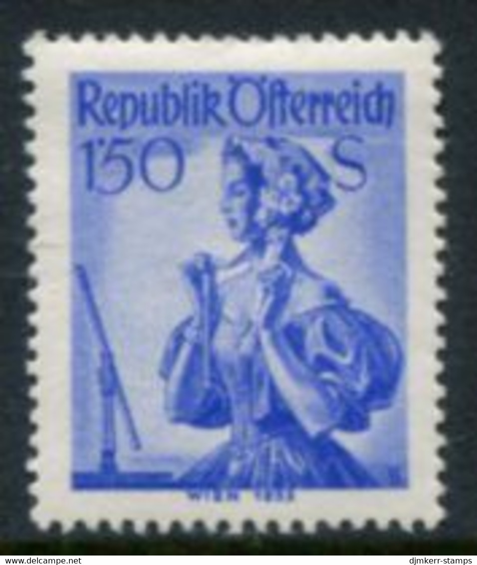 AUSTRIA 1948 Costumes Definitive 1.50 S. MNH / **.  Michel 916 - Unused Stamps