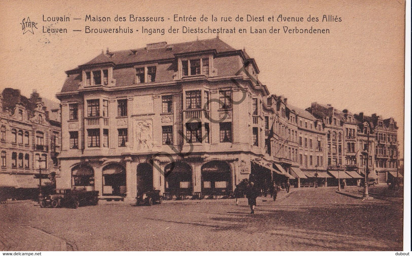 Postkaart/Carte Postale - Leuven - Louvain - Maison Des Brasseurs - Entrée De La Rue De Diest  (C3632) - Leuven