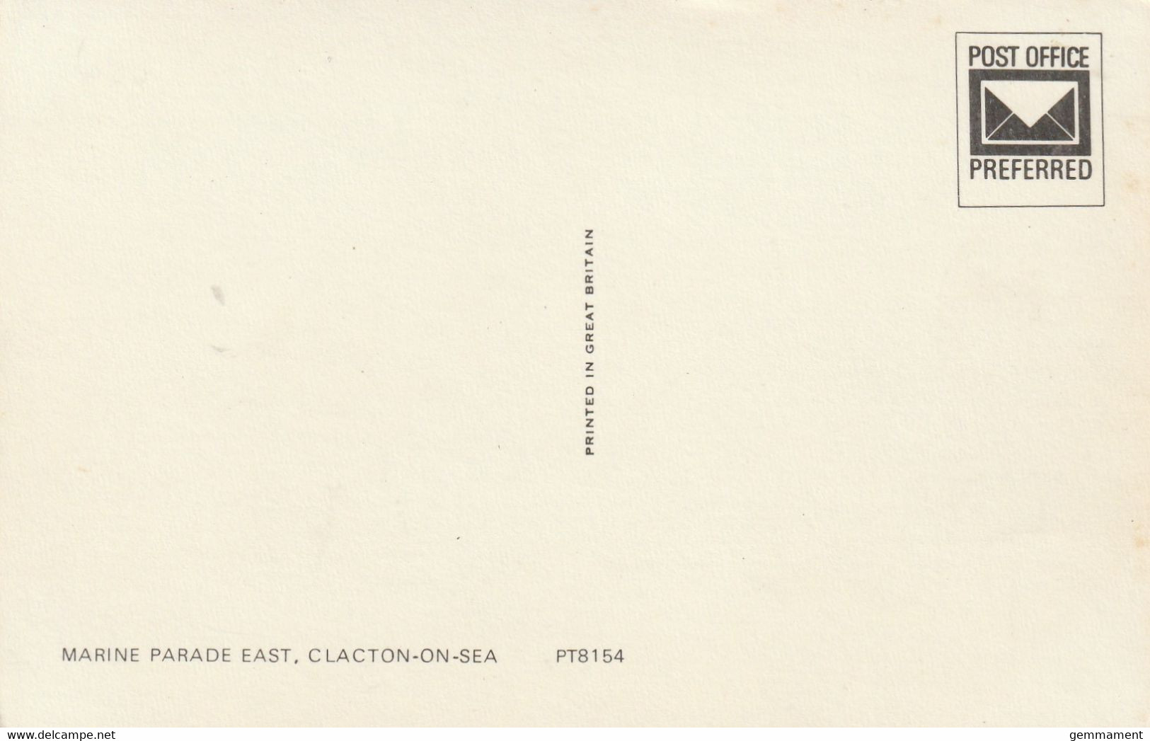 CLACTON ON SEA - MARINE PARADE EAST - Clacton On Sea
