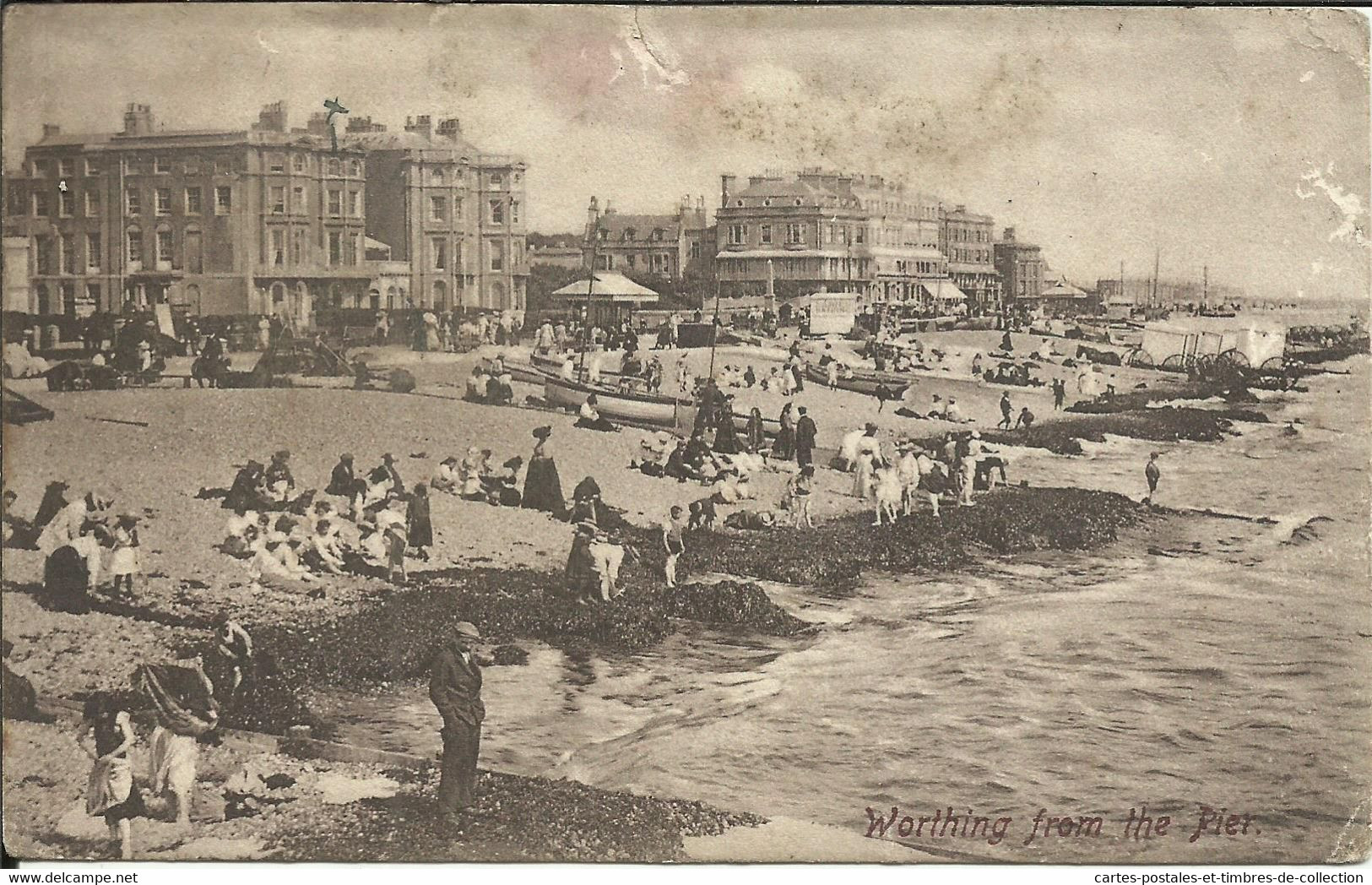 WORTHING From The Pier , 1913 , µ - Worthing