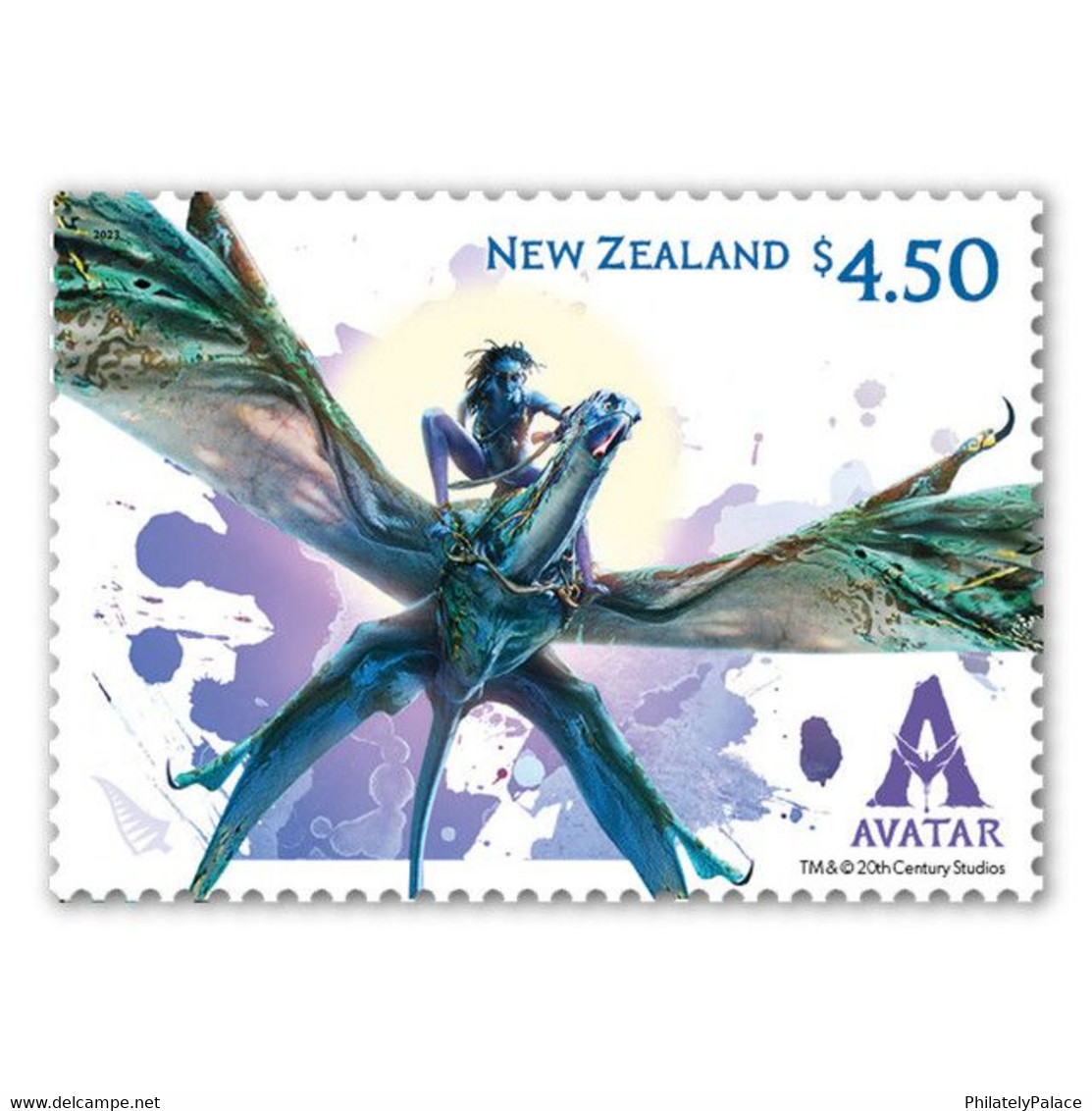 AVATAR 2023 NEW ZEALAND NEW *** The Way Of Water - Neteyam, Pandora Wife ,Skimwing,Film, Movie,Cinema MNH (**) - Unused Stamps
