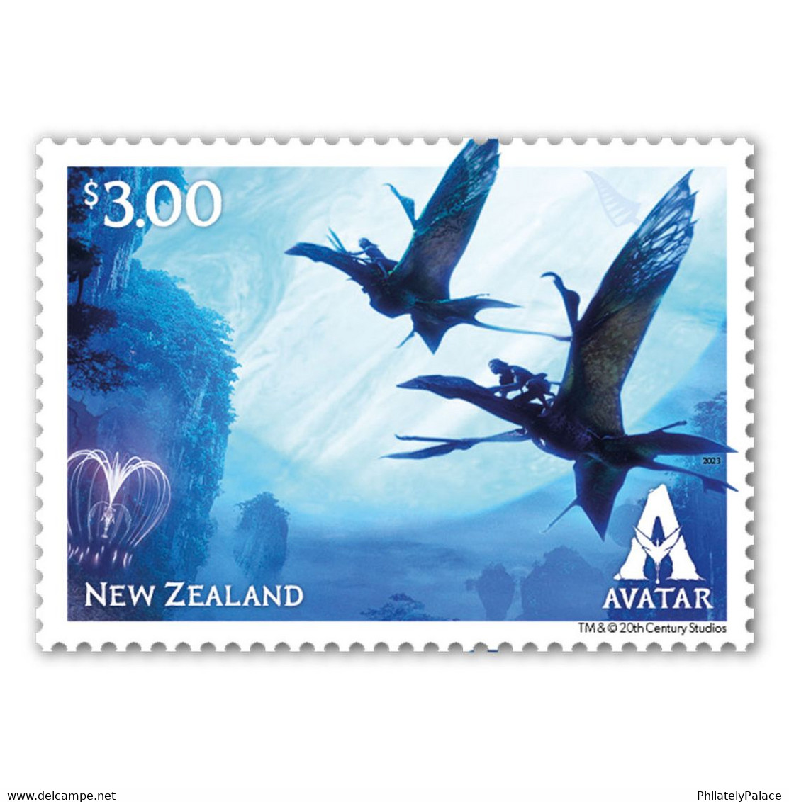 AVATAR 2023 NEW ZEALAND NEW *** The Way Of Water - Banshee,Aerial Predators,Bird,Pandora ,Film, Movie,Cinema MNH (**) - Unused Stamps