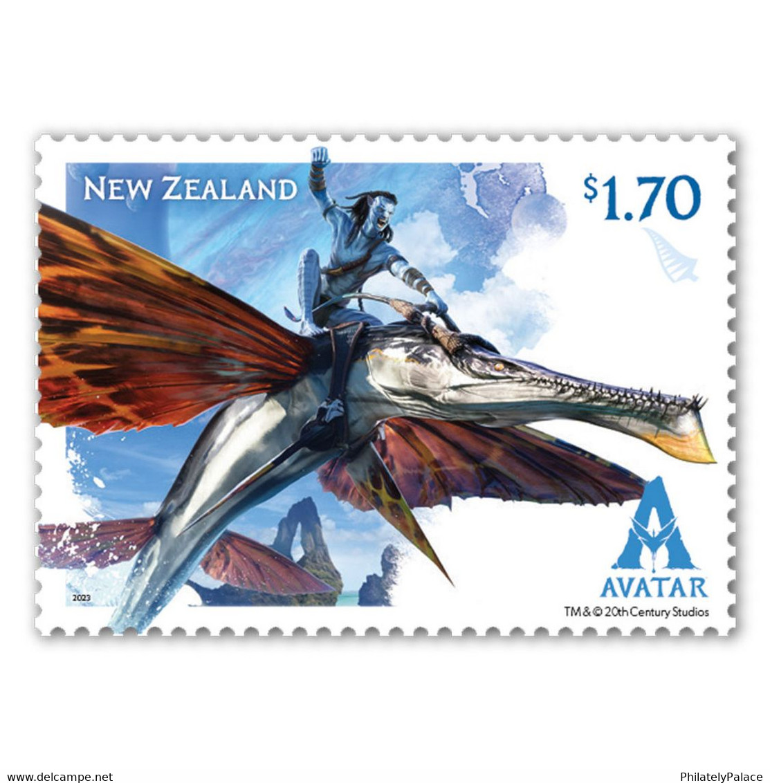 AVATAR 2023 NEW ZEALAND NEW *** The Way Of Water - PANDORA Set Of 6v ,Film, Movie,Cinema FULL SHEETS MNH (**) LIMITED - Covers & Documents