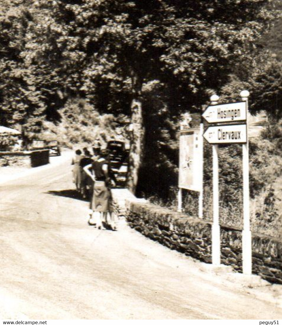 Luxembourg. Vianden. Hôtel Belvédère. Carrefour Route De Diekirch,Hosingen Et Clervaux. 1955 - Vianden