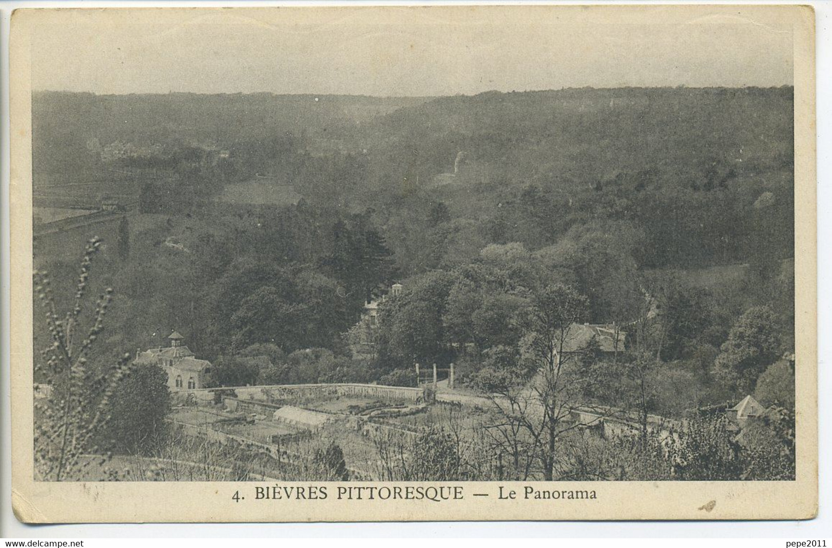 CPA 91 BIEVRES PITTORESQUE Le Panorama Vue Peu Commune - Bievres