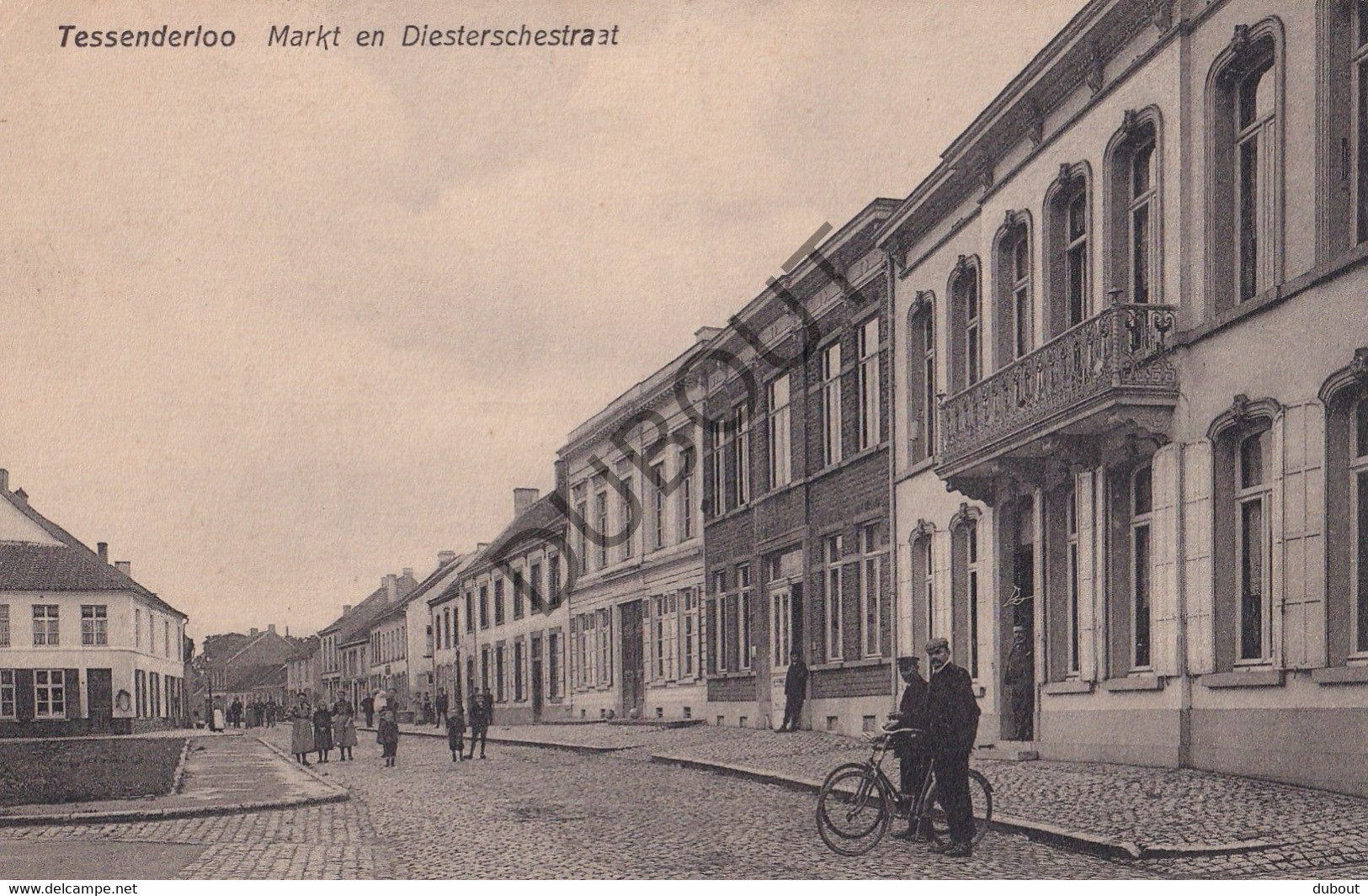 Postkaart/Carte Postale - Tessenderlo - Markt En Diesterschestraat  (C3561) - Tessenderlo