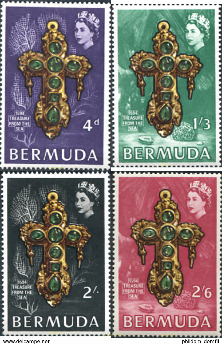 291777 MNH BERMUDAS 1969 TESORO DEL GALEON ESPAÑOL "SAN PEDRO" - Horlogerie