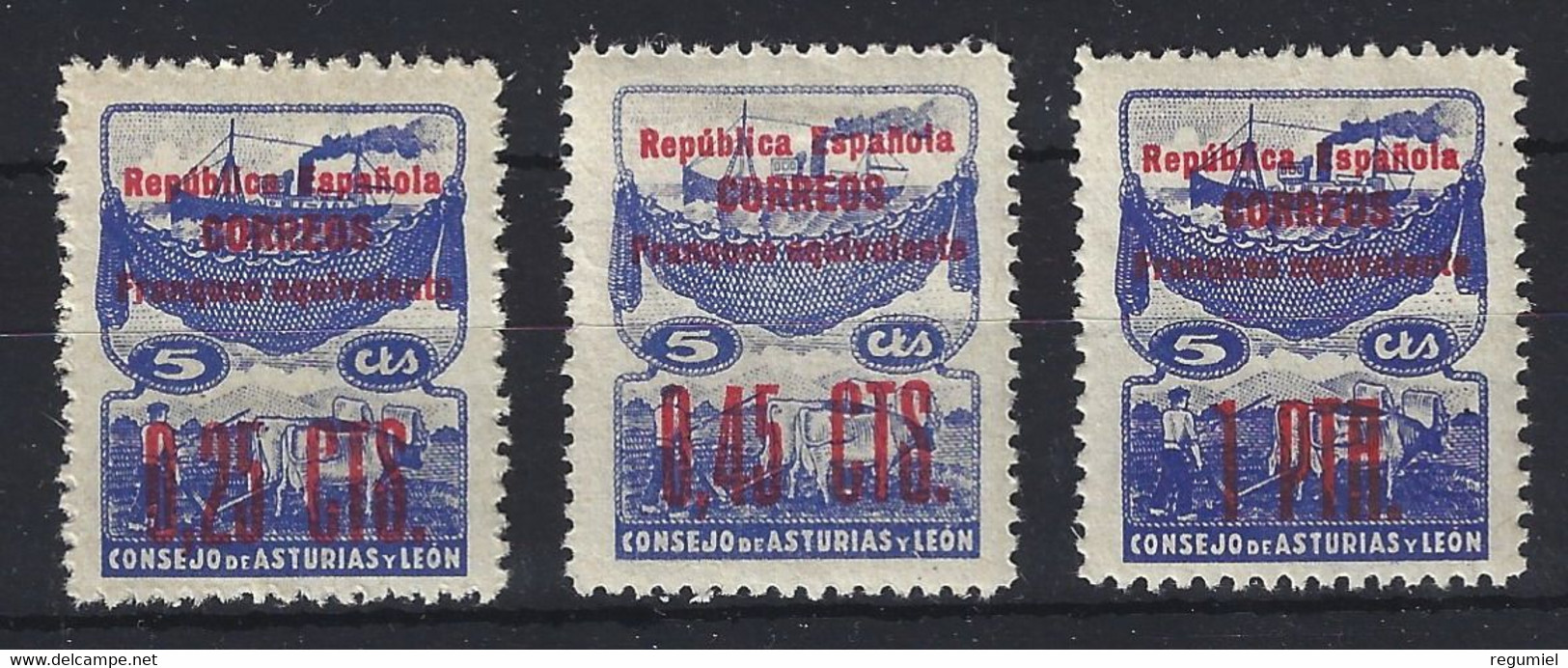 Asturias Y Leon  NE  9/11 * Charnela.1937 - Asturias & Leon