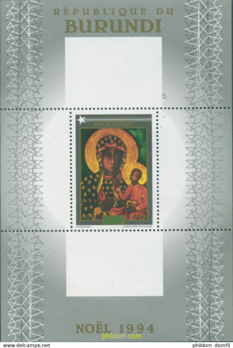 297954 MNH BURUNDI 1994 NAVIDAD - Neufs