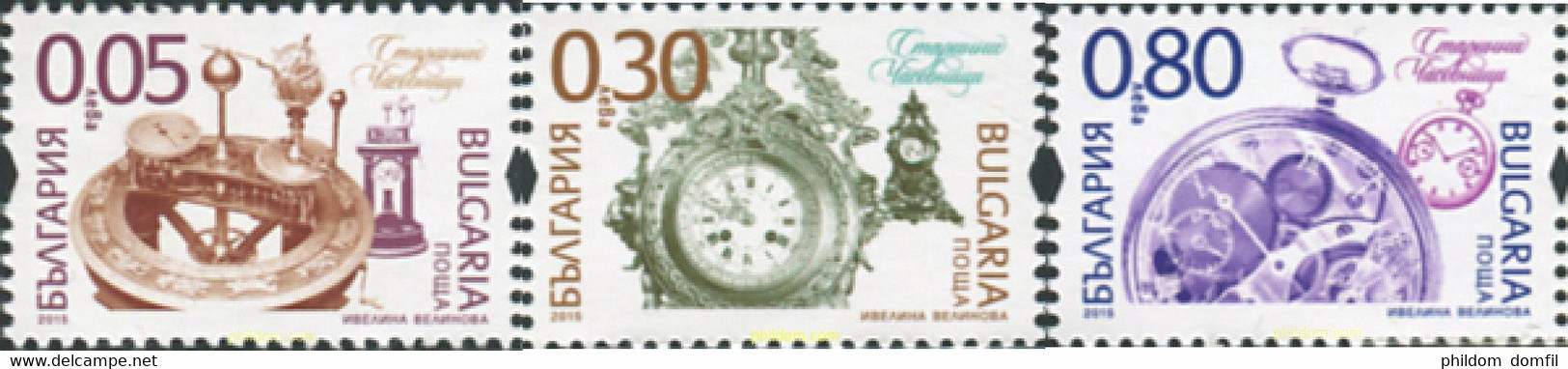 372941 MNH BULGARIA 2015 REJOJES - Horlogerie