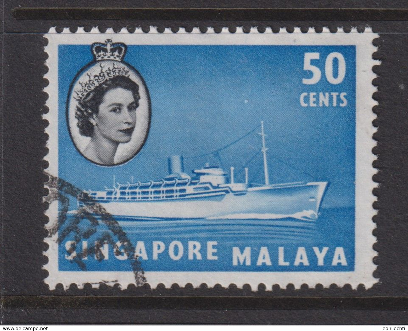 1955 Singapur - Malaya, Mi: SG 39 / Yt:SG 39, Chusan III (Liner) - Singapur (...-1959)