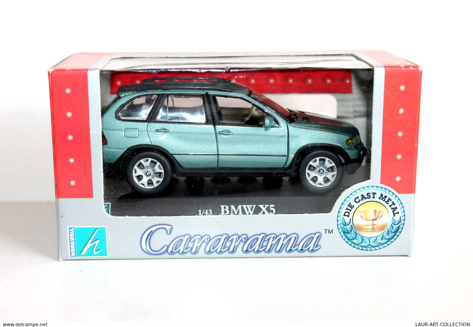 RARE! CARARAMA - BMW X5, MINIATURE 1/43 VOITURE AUTOMOBILE ANCIENNE MODEL REDUIT - ANCIEN VEHICULE COLLECTION  (2502.34) - Cararama (Oliex)