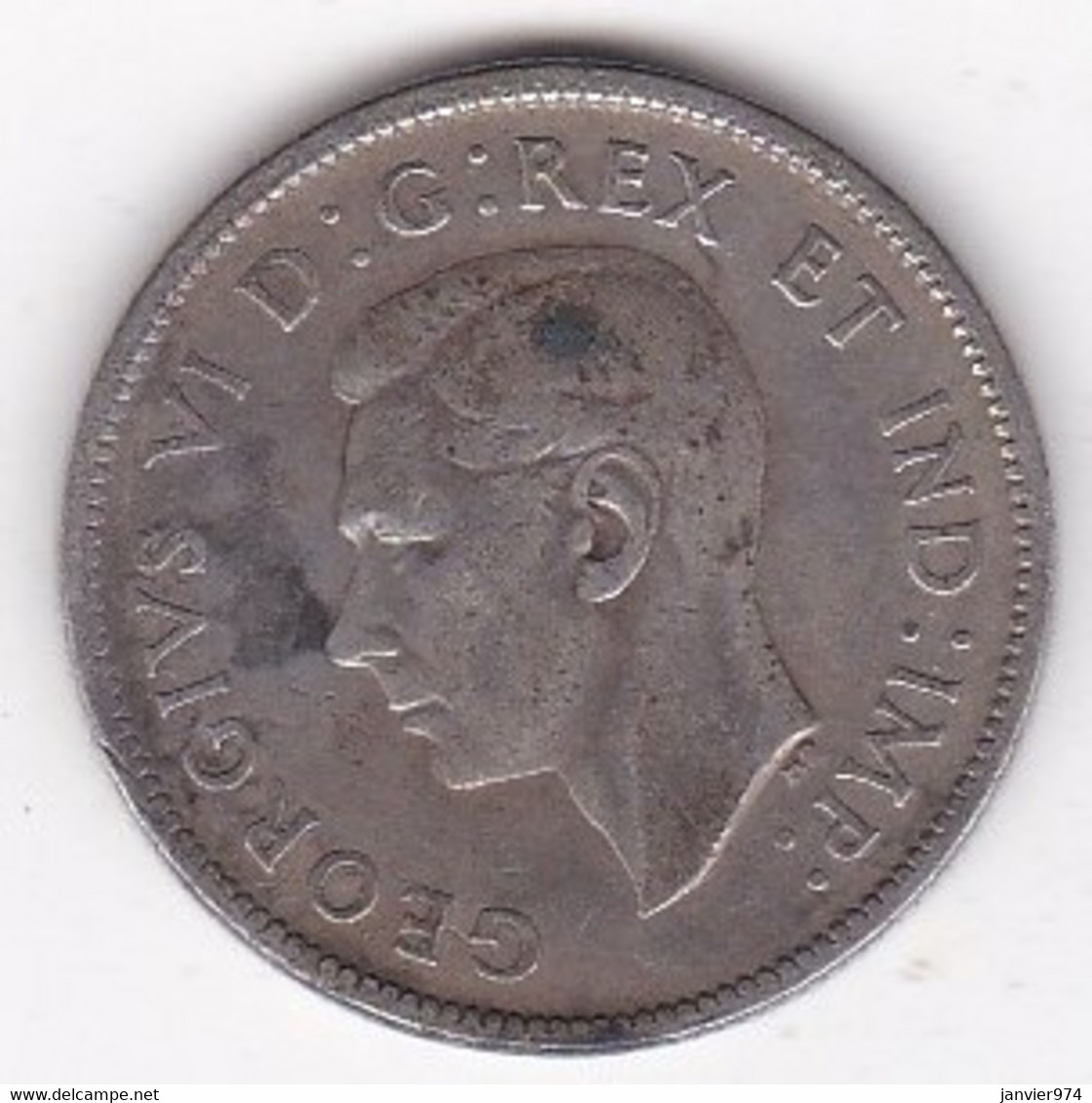 Canada 25 Cents 1940, George VI,  En Argent, - Canada