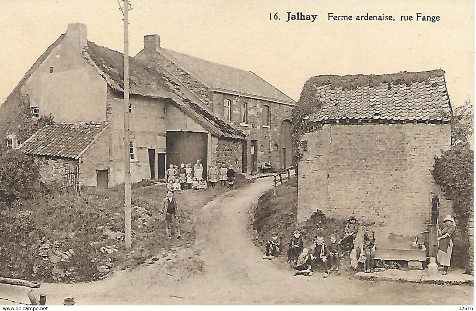 BELGIQUE - JAHLAY -  FERME ARDENAISE - RUE FANGE - Jalhay