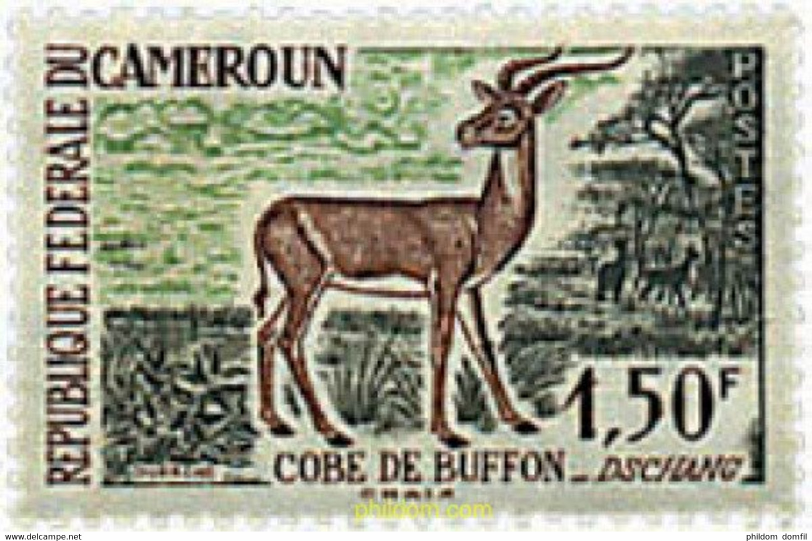 626236 MNH CAMERUN 1962 MAMIFEROS - Chimpanzés