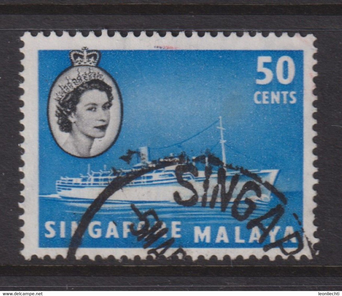 1955 Singapur - Malaya, Mi: SG 39 / Yt:SG 39, Chusan III (Liner) - Singapur (...-1959)