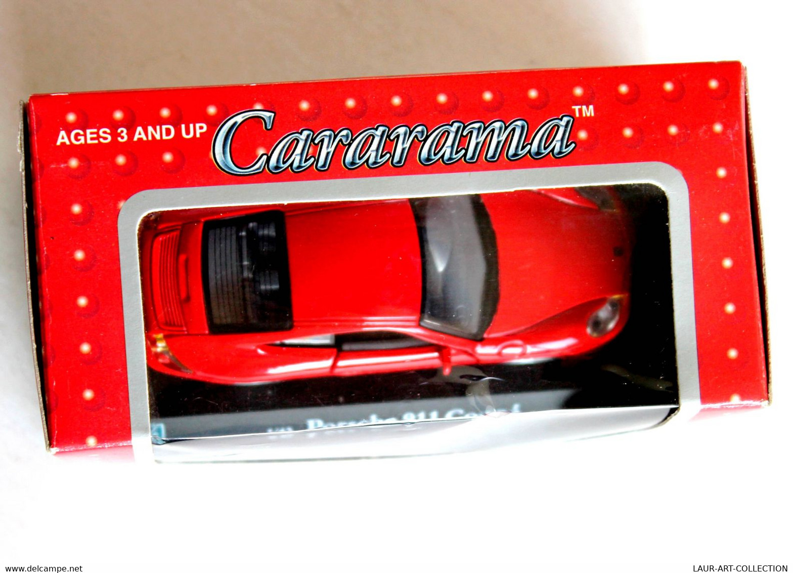 RARE CARARAMA, PORSCHE 911 COUPÉ MINIATURE 1/43 VOITURE AUTO ANCIENNE MODELE REDUIT - VEHICULE COLLECTION (2502.43) - Cararama (Oliex)