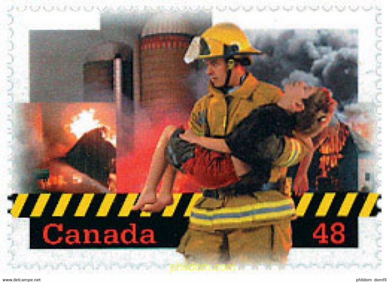 125980 MNH CANADA 2003 BOMBEROS - Sapeurs-Pompiers