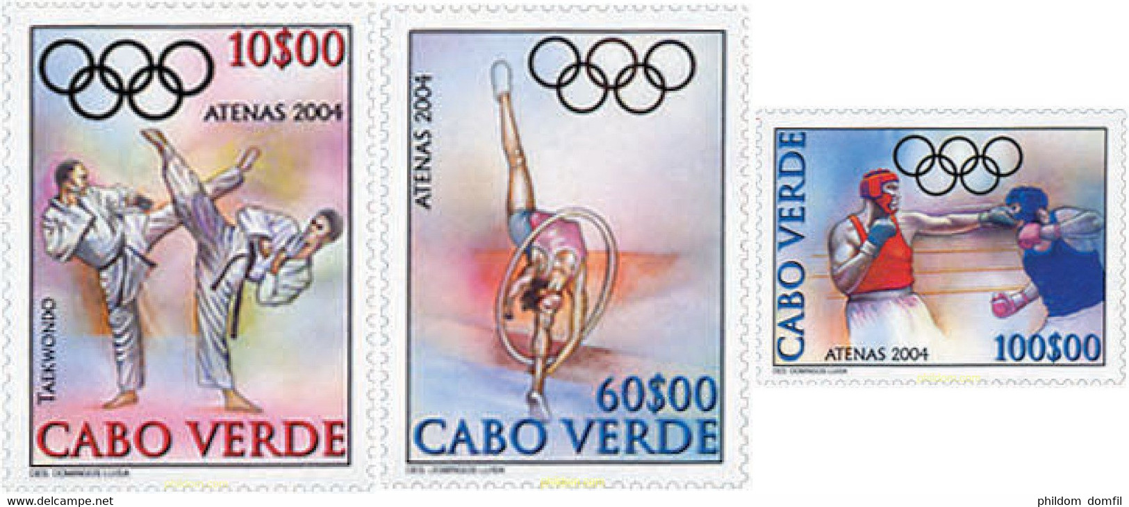 147290 MNH CABO VERDE 2004 28 JUEGOS OLIMPICOS DE VERANO ATENAS 2004 - Unclassified