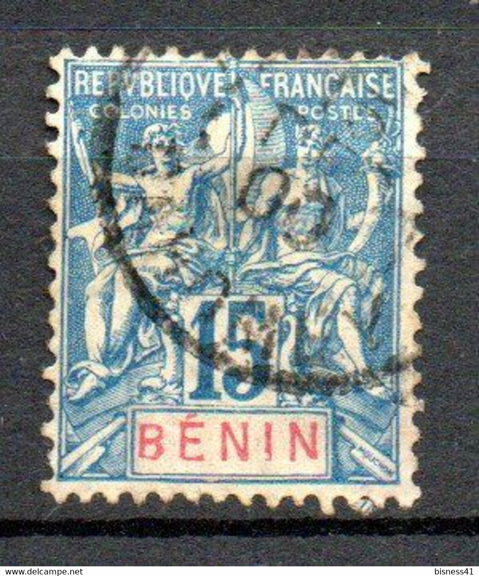 Col33 Colonie Bénin N° 38 Oblitéré Cote : 8,00€ - Used Stamps