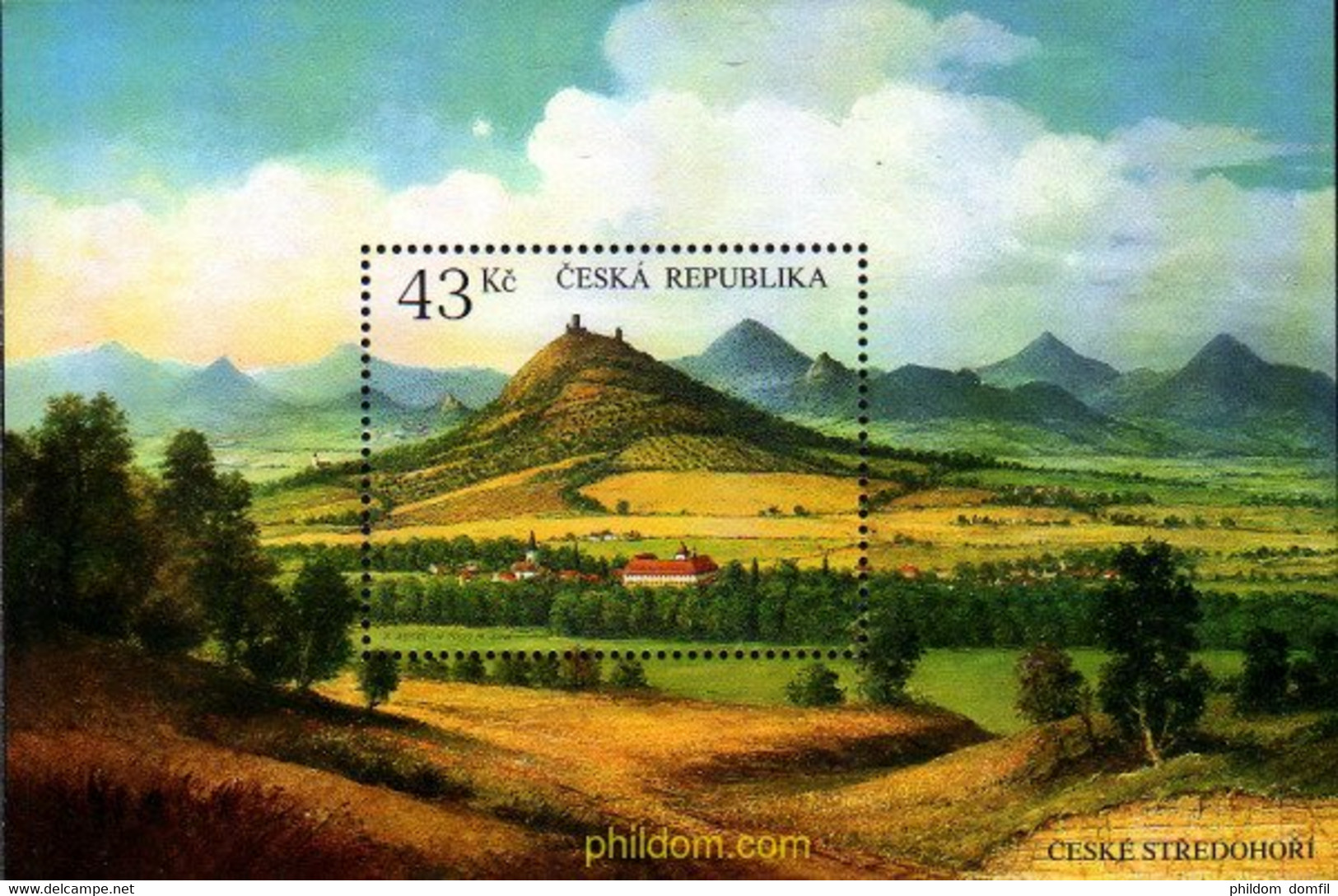 234586 MNH CHEQUIA 2009 MONTES VOLCANICOS DE CHEQUIA - Volcans