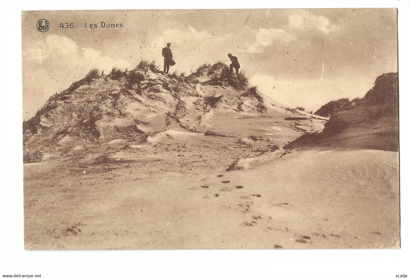 Knocke.   -    Les Dunes  -   1922   Naar   Anvers - Knokke