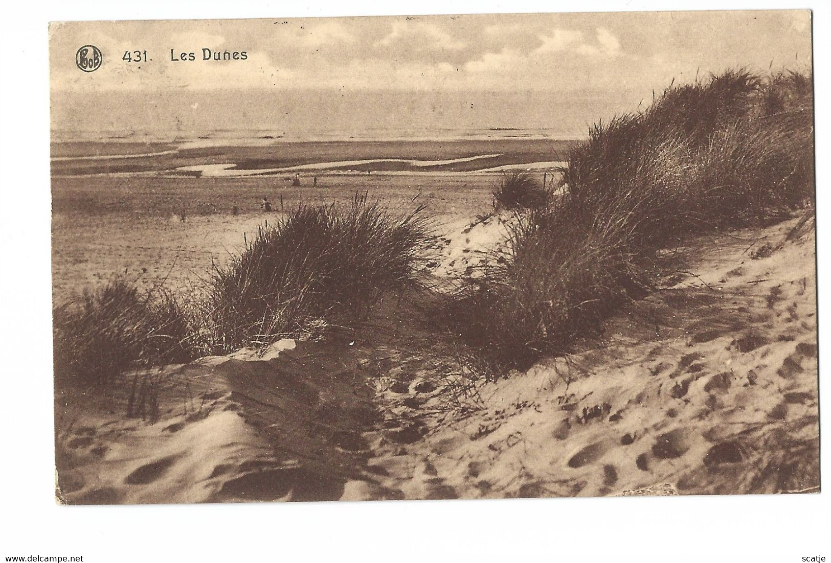 Knocke.   -    Les Dunes  -  1921   Naar  Beirendrecht - Knokke