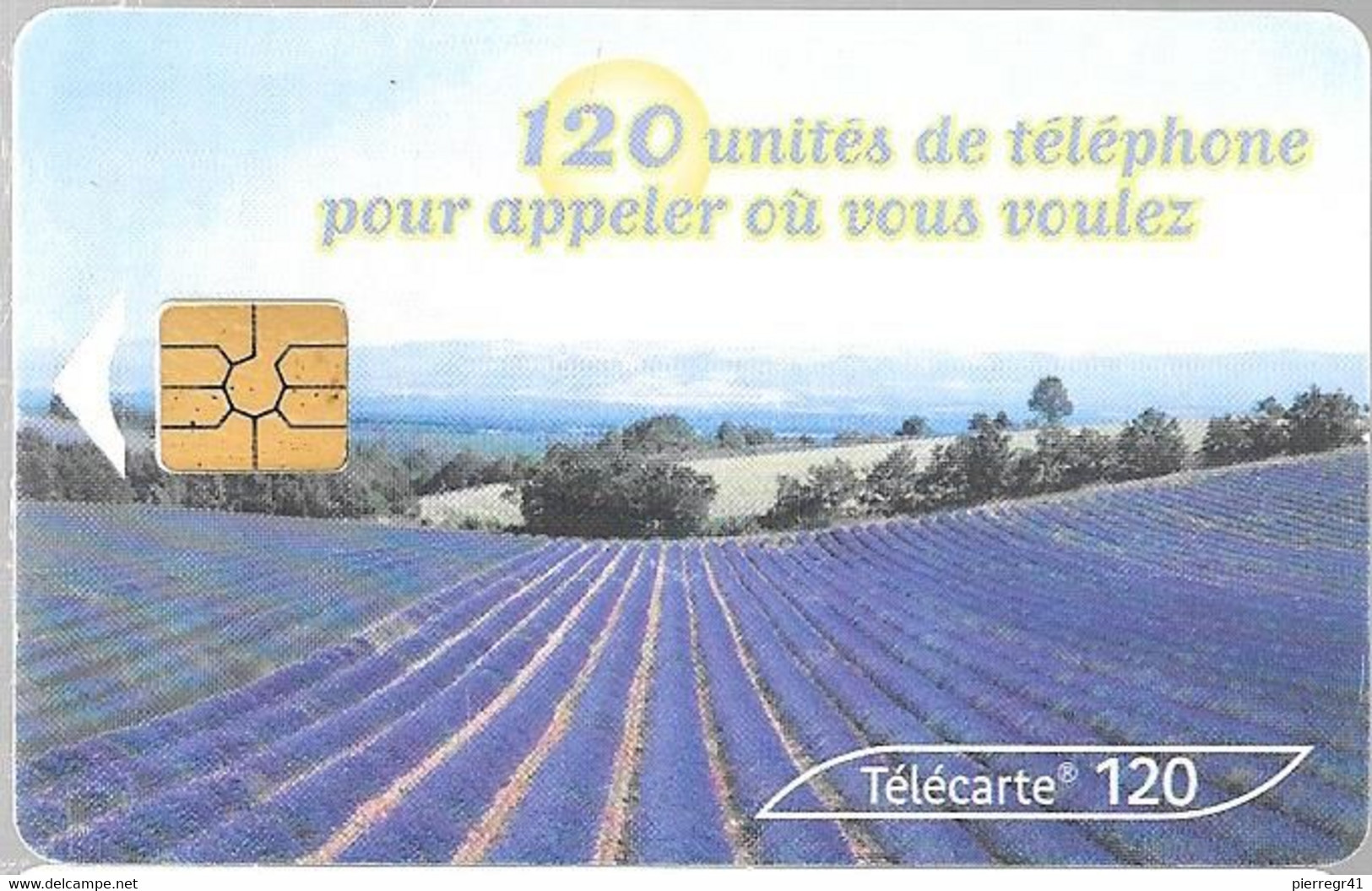 CARTE-PUCE-HORS CATEGORIES-THC-2-Gem2-LAVANDE-Reste 109U-V°Série N° B064811019-2000Ex TBE/RARE -  Cartes à Usage Militaire