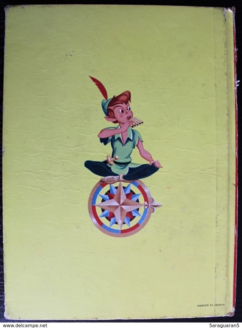 LIVRE ILLUSTRE WALT DISNEY - Peter Pan - Grands Albums Hachette 1953 - Hachette