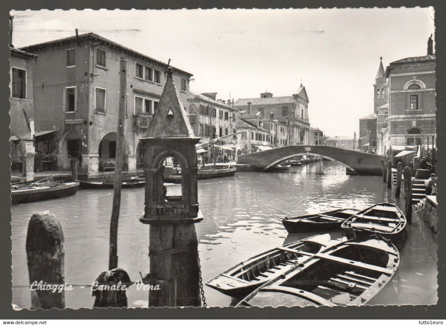 CHIOGGIA - VENEZIA - 1957 - CANALE VENA - Chioggia