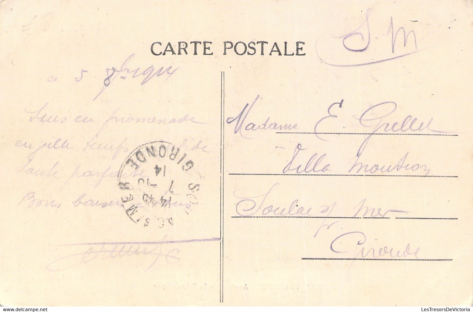 France - 02 - CHATEAU THIERRY - Avenue De La République - éditeur JB - Carte Postale Ancienne - Saint Quentin