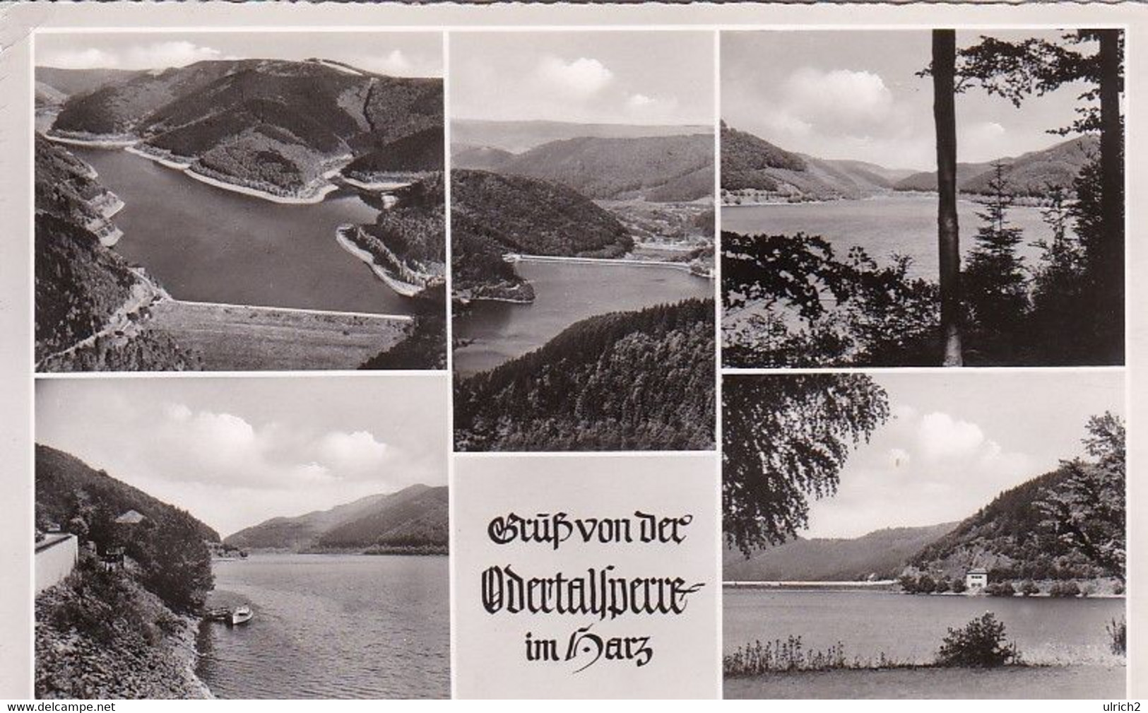 AK Odertalsperre - Mehrbildkarte - Ca. 1950 (63376) - Bad Lauterberg