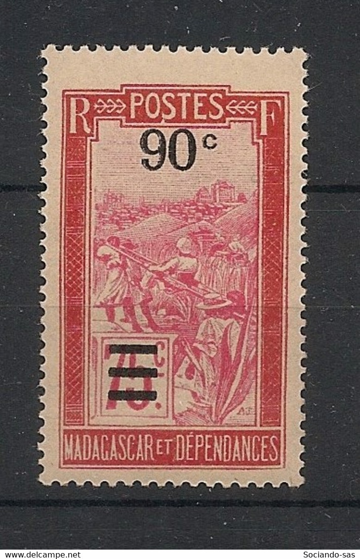 MADAGASCAR - 1922 - N°Yv. 150 - Filanzane 90c Sur 75c - Neuf Luxe ** / MNH / Postfrisch - Neufs