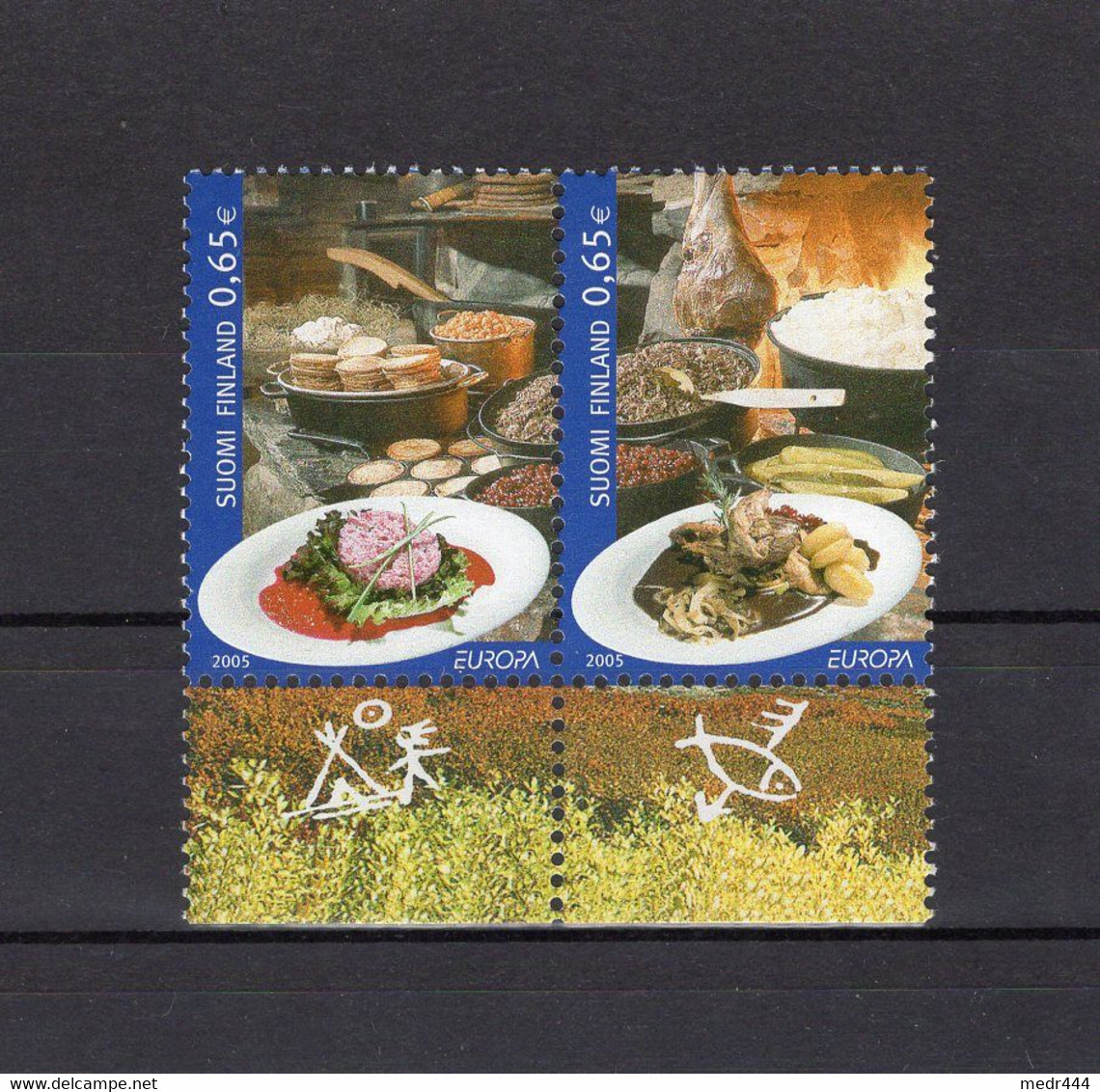 Finland 2005 - Europa Gastronomy - Joint Issue European Countries - Stamps 2v - Complete Set - MNH** - Superb*** - Cartas & Documentos