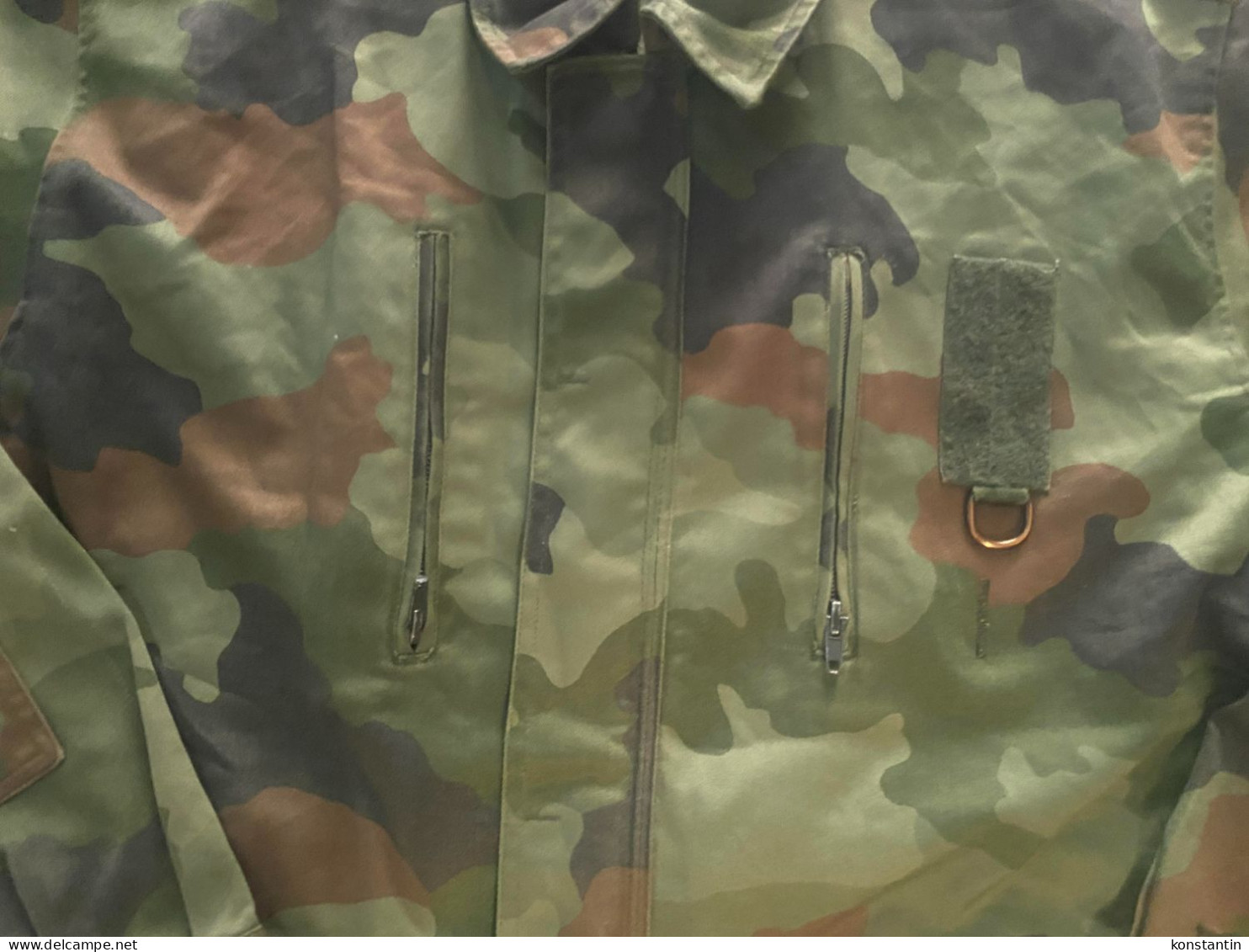 Original Serbian Yugoslavian Army Field Jacket Parka Military Camo,used XL Or XXL ? - Uniformes