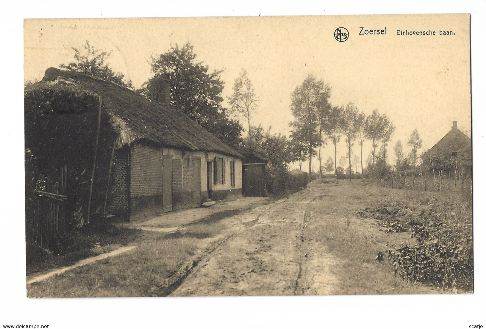 Zoersel   -   Eindhovensche Baan.   -   1928   Naar   Antwerpen - Zoersel