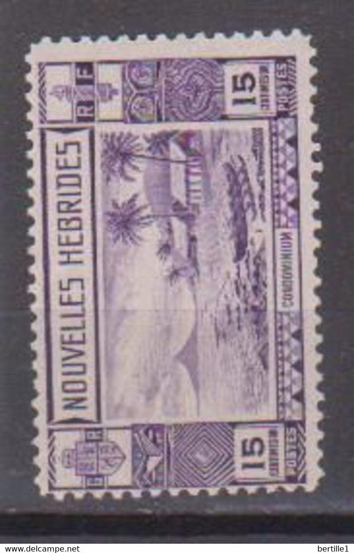 NOUVELLES HEBRIDES    N°  YVERT  102  NEUF AVEC CHARNIERES  ( CH 3/14 ) - Unused Stamps
