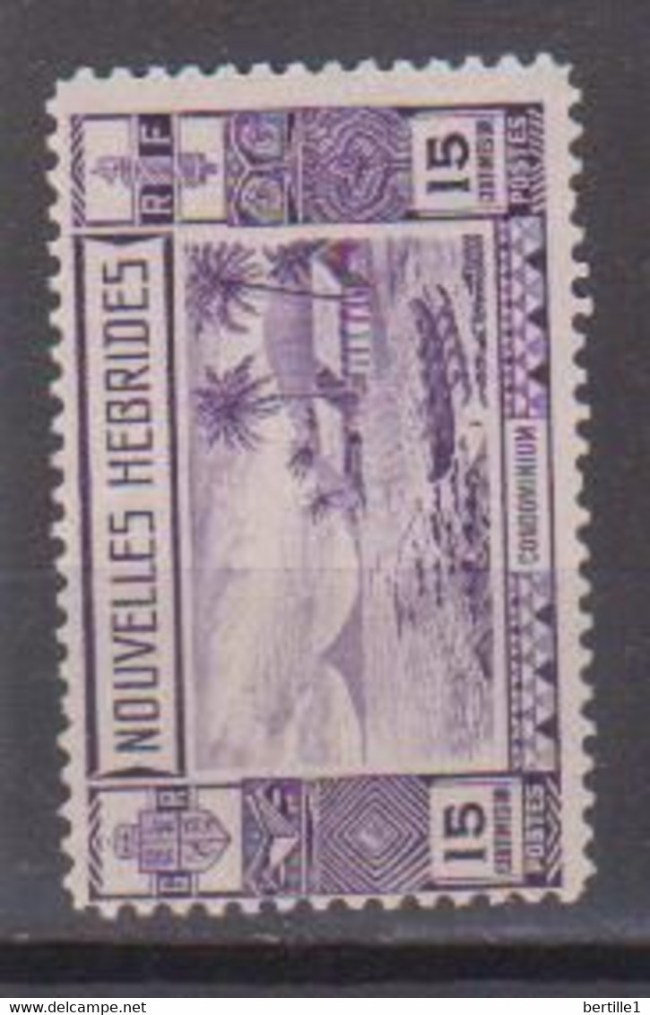 NOUVELLES HEBRIDES    N°  YVERT  102  NEUF AVEC CHARNIERES  ( CH 3/14 ) - Neufs