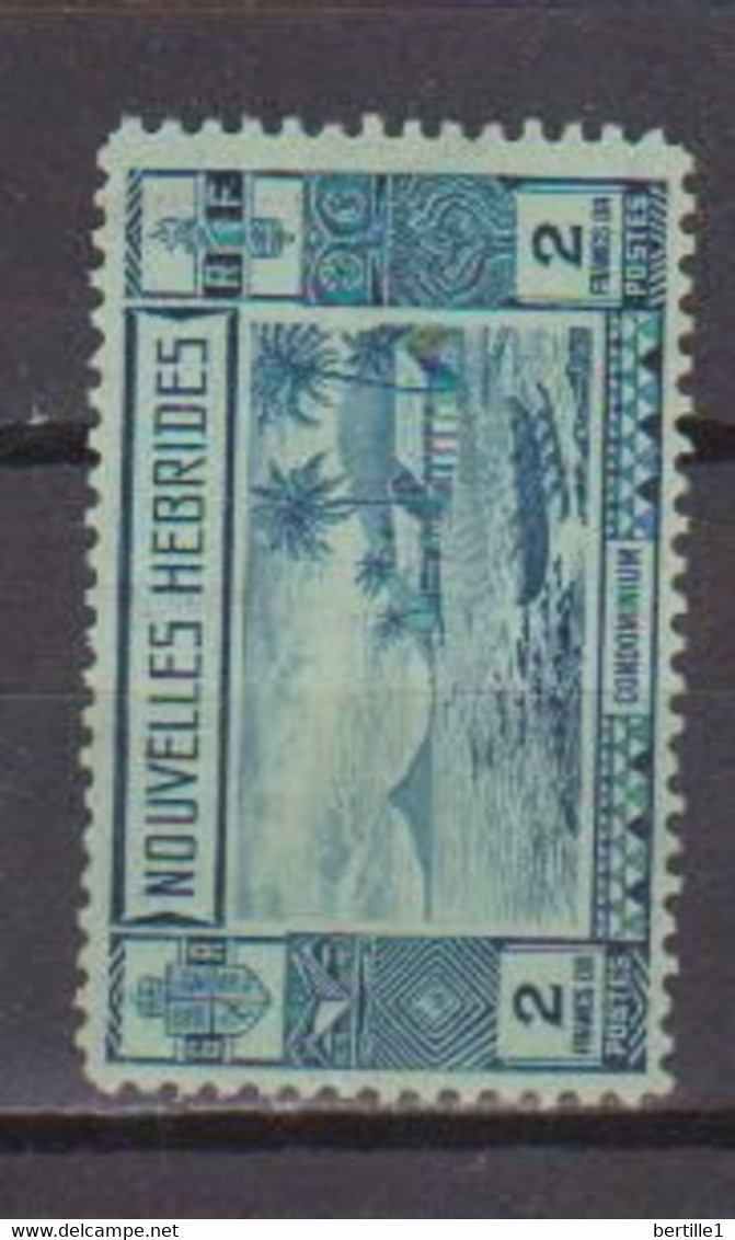 NOUVELLES HEBRIDES    N°  YVERT  109 NEUF AVEC CHARNIERES  ( CH 3/14 ) - Unused Stamps