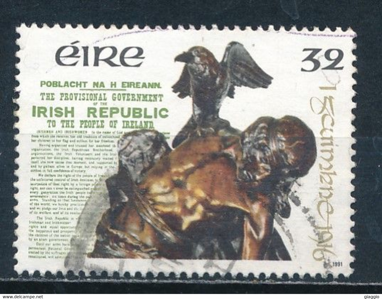 °°° IRELAND - Y&T N°757 - 1991 °°° - Used Stamps