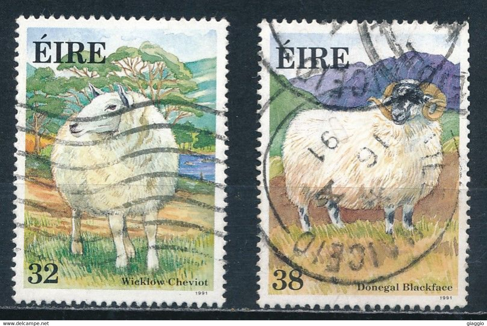 °°° IRELAND - Y&T N°769/70 - 1991 °°° - Used Stamps