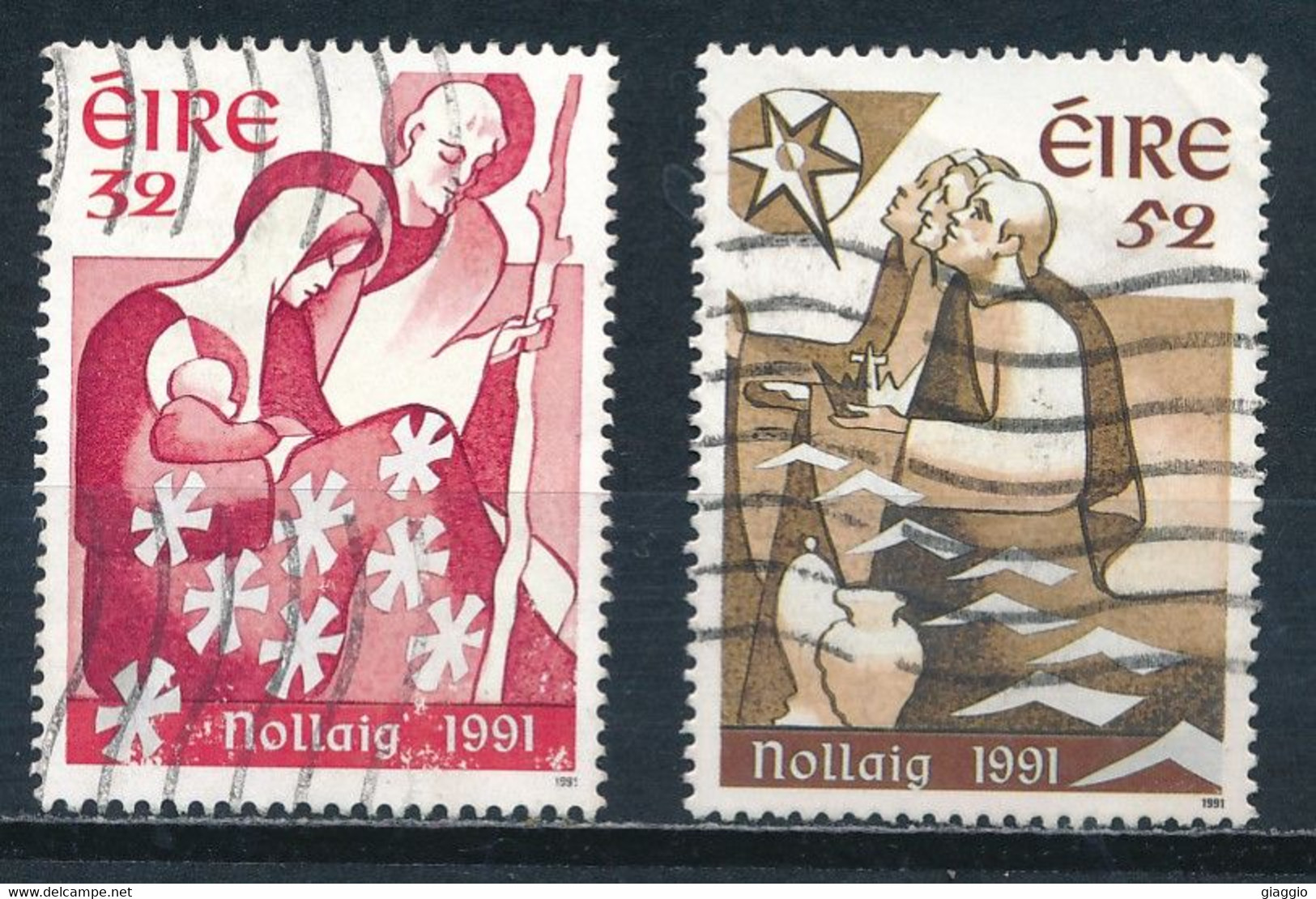 °°° IRELAND - Y&T N°779/80 - 1991 °°° - Used Stamps