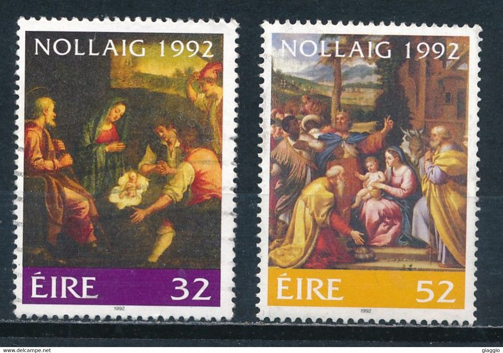 °°° IRELAND - Y&T N°815/16 - 1992 °°° - Used Stamps