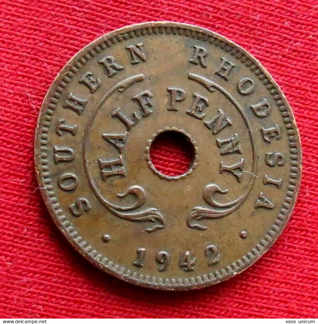 South Rhodesia 1/2 Penny 1942  Zimbabwe - Rhodesia