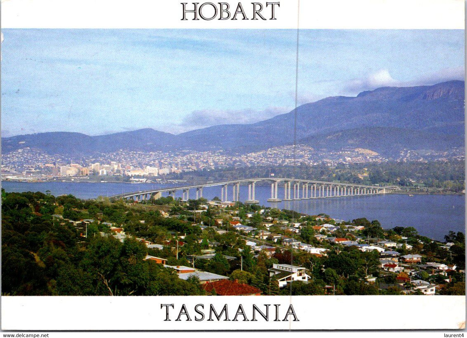 (1 P 15) Australia - TAS - Hobart (1994 Posted With Flower Stamp) - Hobart