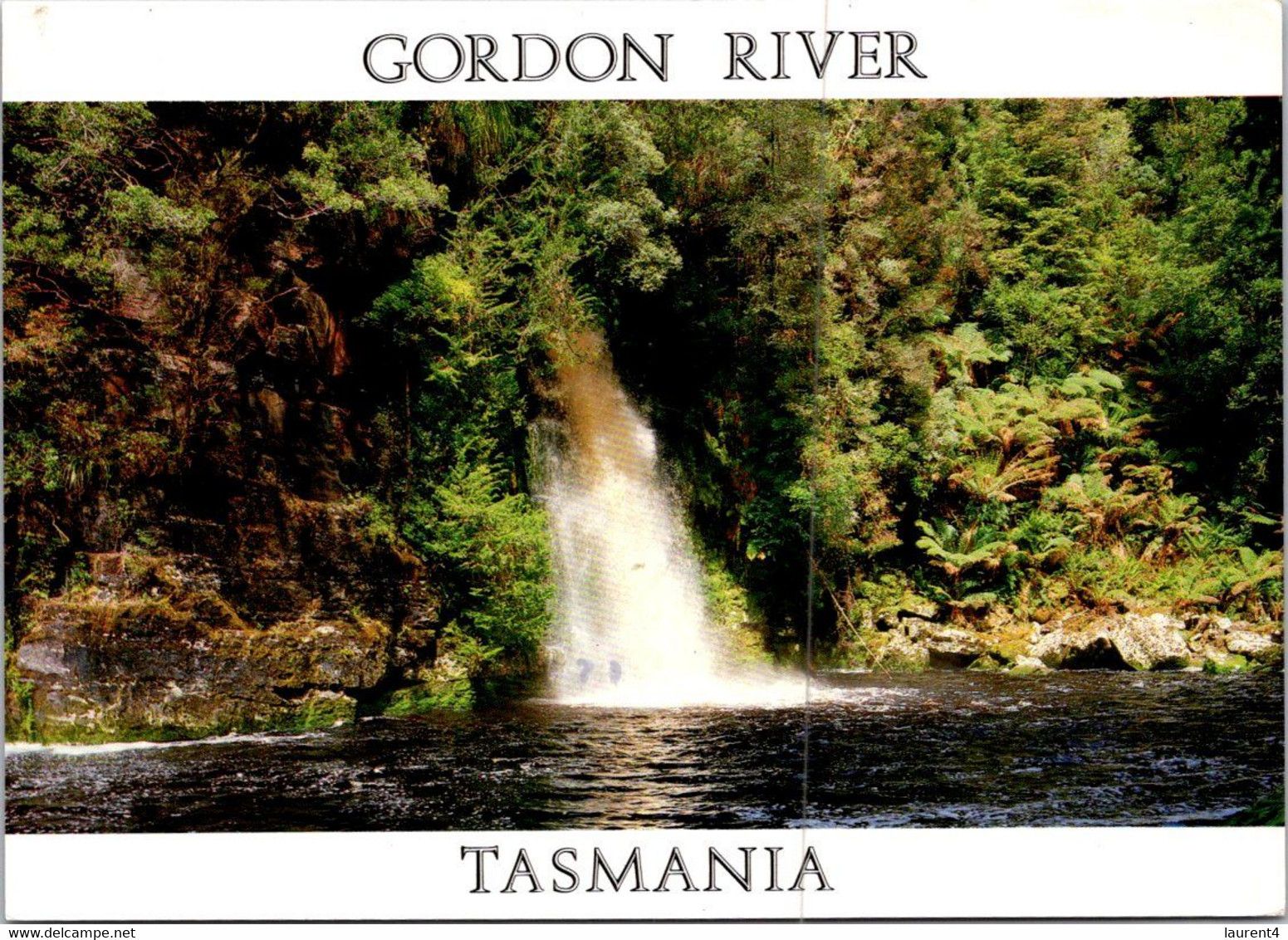 (1 P 15) Australia - TAS - Gordon River (1991 Posted With Flower Stamp) - Wilderness