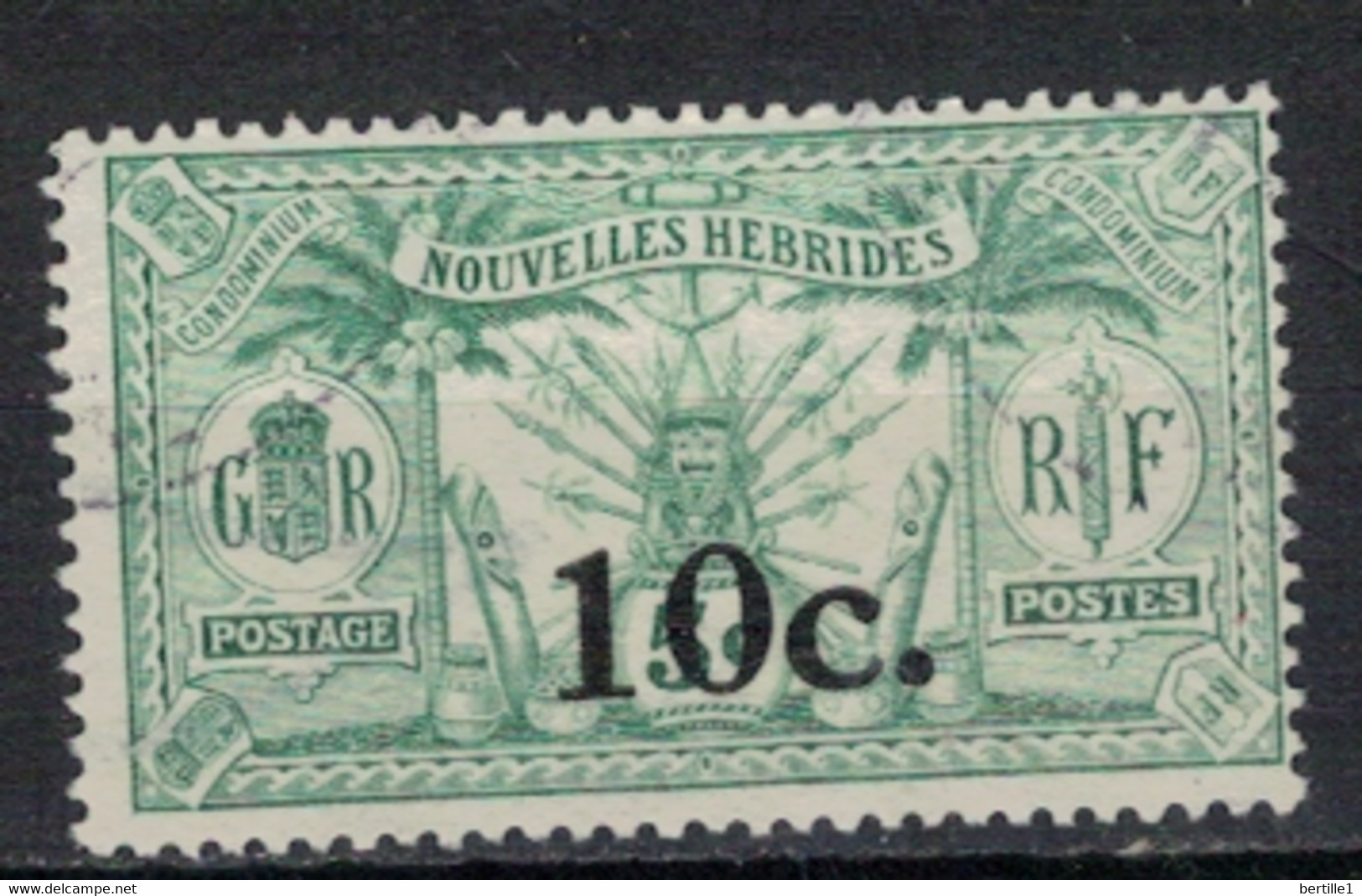 NOUVELLES HEBRIDES       N°  YVERT 61  OBLITERE     ( OB    07/50 ) - Used Stamps